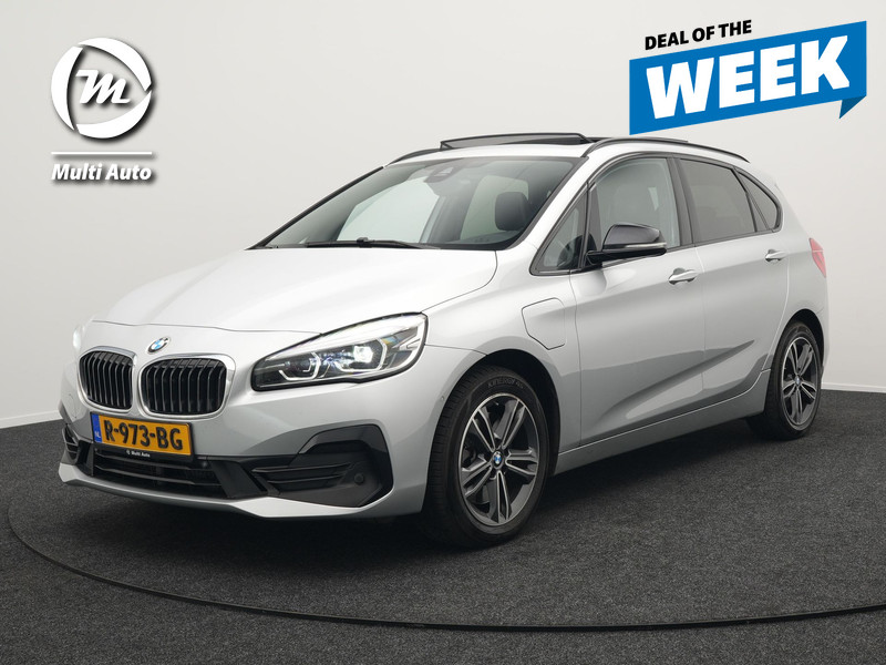BMW 2-serie Active Tourer 225xe iPerformance Sportline Plug In Hybrid 225pk PHEV | Panodak | Sportstoelen Memory | Camera | Stoelverwarming | Navi Full Map | Keyless | LED |