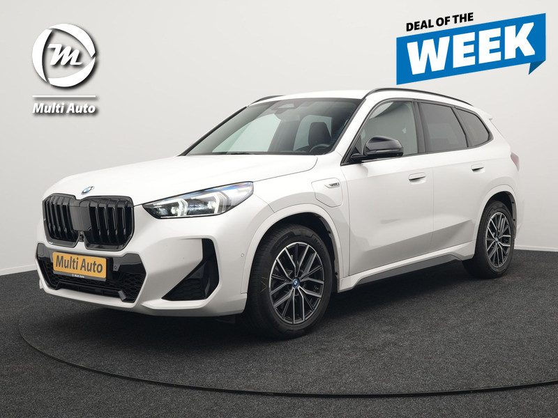 BMW X1 xDrive30e M-Sport Plug In Hybrid 326pk Dealer O.H PHEV | Adaptive Cruise | 360 Camera | Head Up | Adaptive Onderstel | Lederen Sportstoelen Massage & Memory | Harman Kardon | Widescreen Navi | Keyless | Sfeerverlichting |
