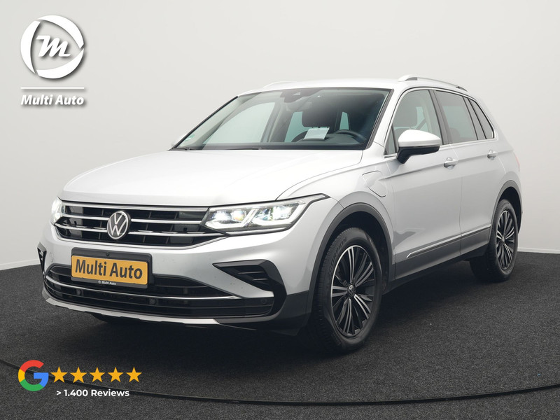 Volkswagen Tiguan 1.4 TSI eHybrid Elegance Plug In Hybrid 245pk Dealer O.H PHEV | Adaptive Cruise | Head Up | IQ Light | 360 Camera | Alcantara Sportstoelen Massage & Verwarmd | Sfeerverlichting | Keyless | Stuur Verwarmd | Apple Carplay | Navigatie | DAB |