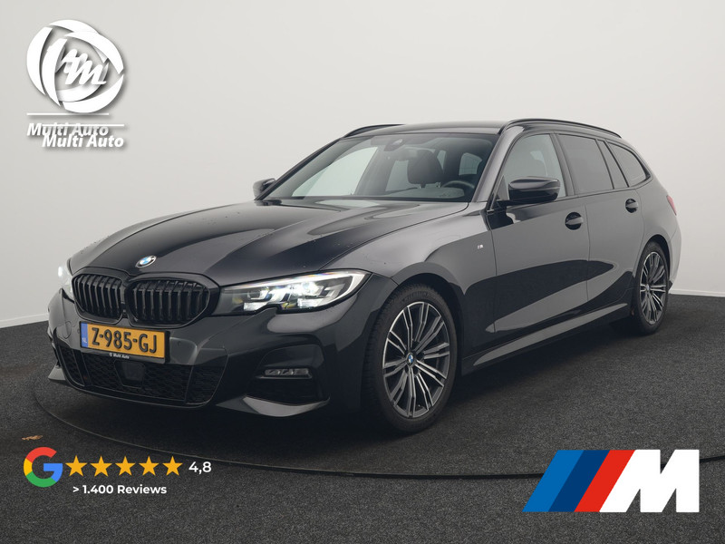 BMW 3-serie Touring 320i M Sport 184pk | Adaptive Cruise | Alcantara Sportstoelen Verwarmd | Apple Carplay | Sfeerverlichting | Virtual | Navigatie | DAB |
