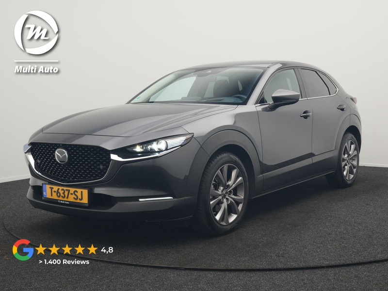 Mazda CX-30 2.0 e-SkyActiv-G M Hybrid Comfort Automaat | Adaptive Cruise | Trekhaak | Head Up | 360 Camera | BOSE Sound | Stuur & Stoelverwarming |  Apple Carplay | 18"L.M | LED Koplampen |
