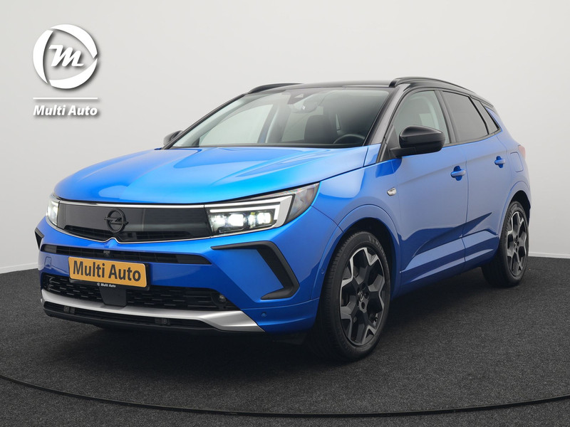 Opel Grandland 1.6 Turbo Ultimate NIEUW MODEL Plug In Hybrid 224pk Dealer O.H PHEV | Adaptive Cruise | Standkachel | Lederen Sportstoelen Ventilatie & Memory | 360 Camera | Apple Carplay | Blis | Navigatie | Virtual | DAB |
