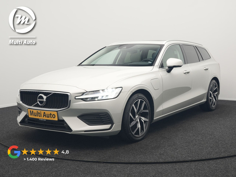 Volvo V60 T6 Twin Engine AWD Momentum Pro Plug In Hybrid 340pk Dealer O.H PHEV | Panodak | Camera | Apple Carplay | Sportstoelen Verwarmd | Virtual | Cruise Control | Blis | Navigatie | DAB |