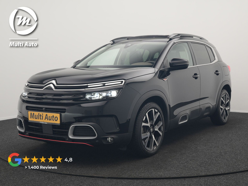 Citroën C5 Aircross 1.6 Shine Plug In Hybrid 225pk Dealer O.H PHEV | Panodak | Adaptive Cruise | 360 Camera | Lederen Comfortstoelen Massage & Memory | Keyless | Blis | Apple Carplay | Virtual | Navigatie | DAB | 19"L.M |