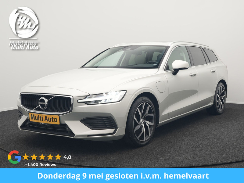 Volvo V60 T6 Twin Engine AWD Momentum Pro Plug In Hybrid 340pk Dealer O.H PHEV | Panodak | Camera | Apple Carplay | Sportstoelen Verwarmd | Virtual | Cruise Control | Blis | Navigatie | DAB |