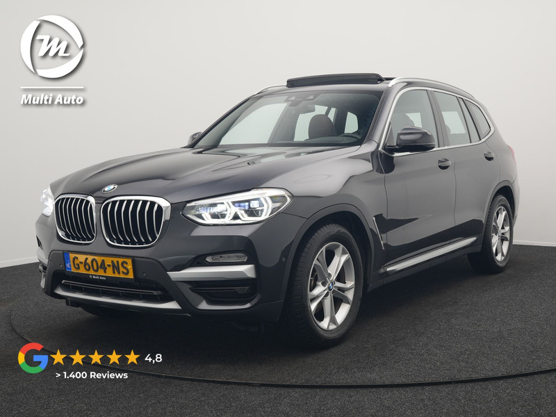 BMW X3 sDrive20i X Line 170pk Dealer O.H.  34.624 KM | Panodak | Head Up | Camera | Lederen Sportstoelen Verwarmd | Keyless | Navigatie | Cruise Control | DAB |