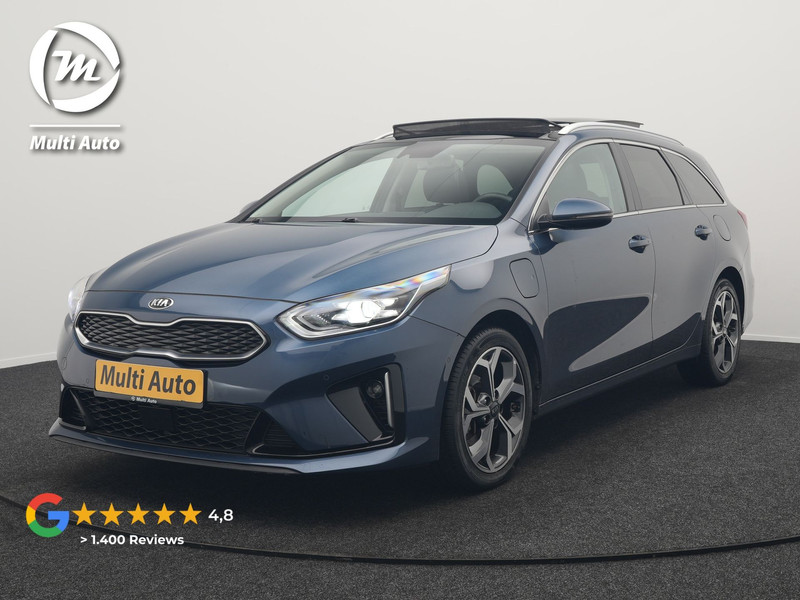 Kia Ceed Sportswagon 1.6 GDI ExecutiveLine Plug In Hybrid 141pk PHEV | Panodak | Adaptive Cruise | Camera | Lederen Sportstoelen Ventilatie & Memory | Apple Carplay | Keyless | Blis | Navigatie | DAB |