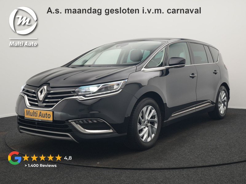 Renault Espace 1.6 TCe Dynamique Automaat 200pk | Panoramadak | Voorstoelen Verwarmd | Sfeerverlichting | Navigatie Full Map | Keyless Entry/Start | Blis |