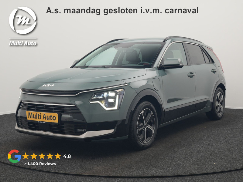 Kia Niro 1.6 GDi DynamicLine Plug In Hybrid 184pk Dealer O.H PHEV | Trekhaak Afneembaar | Adaptive Cruise | Camera | Sportstoelen & Stuur Verwarmd | Keyless | Apple Carplay | Blis | Pilot Assist | Navigatie | Virtual | DAB |