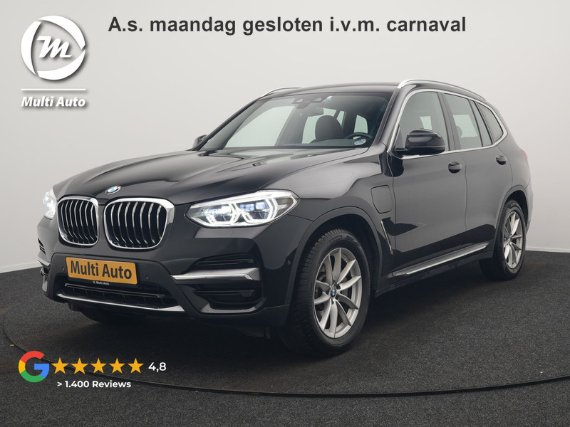 BMW X3 xDrive30e Luxury Line Plug In Hybrid 293pk Dealer O.H. PHEV | Trekhaak Af Fabriek | Camera | Adaptief Onderstel | Lederen Sportstoelen Memory & Verwarmd | Hifi Sound | Sfeerverlichting | Blis | Apple Carplay | Keyless | Navigatie | DAB |