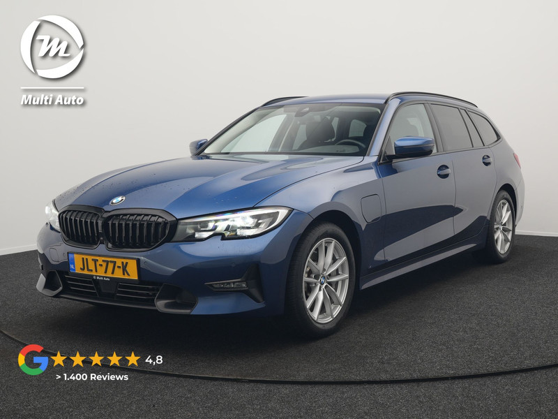 BMW 3-serie Touring 330e Sportline Plug In Hybrid 293pk Dealer O.H PHEV | Adaptive Cruise | Apple Carplay | Lederen Sportstoelen Verwarmd | Blis | Lane Assist | Front Assist | Navigatie | Virtual | DAB |