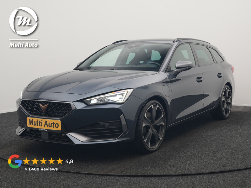 CUPRA Leon Sportstourer 1.4 e-Hybrid VZ Plug In Hybrid 245pk Dealer O.H PHEV | Adaptive Cruise | Camera | Keyless | Sportstoelen Verwarmd | Apple Carplay | Sfeerverlichting | Virtual | Navigatie | DAB+ | 19"L.M |