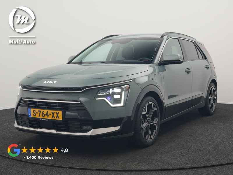Kia Niro 1.6 GDi DynamicLine Plug In Hybrid 182pk PHEV | Trekhaak Afn. | Adaptive Cruise | Head Up | Camera | Harman / Kardon | Lederen Sportstoelen Memory & Ventilatie | Sfeerverlichting | Stoelen & Stuur Verwarmd | Apple Carplay | Keyless  |