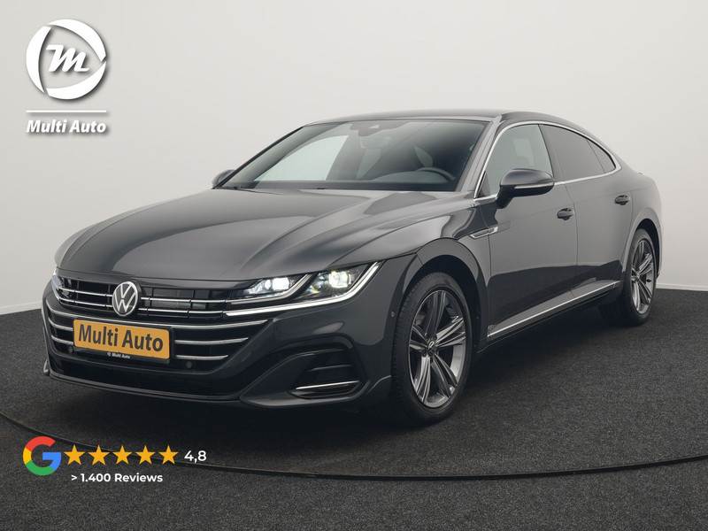 Volkswagen Arteon 1.4 TSI eHybrid R-Line Plug In Hybrid 218pk Dealer O.H. PHEV | Lederen Sportstoelen Memory & Massage | Adaptive Cruise | Camera | Matrix LED | Apple Caplay | Voorstoelen Verwarmd | Blis | Virtual | Navigatie | DAB |