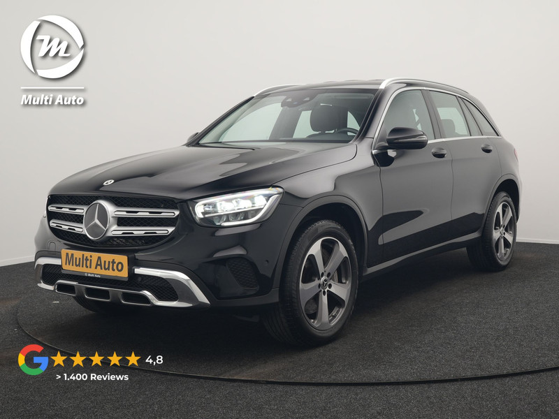 Mercedes-Benz GLC-Klasse 300e 4MATIC Premium Plug In Hybrid 320pk Dealer O.H. PHEV | Adaptive Cruise | Camera | Lederen Sportstoelen Verwarmd | Apple Carplay | Navigatie | Blis | DAB | 19"L.M |