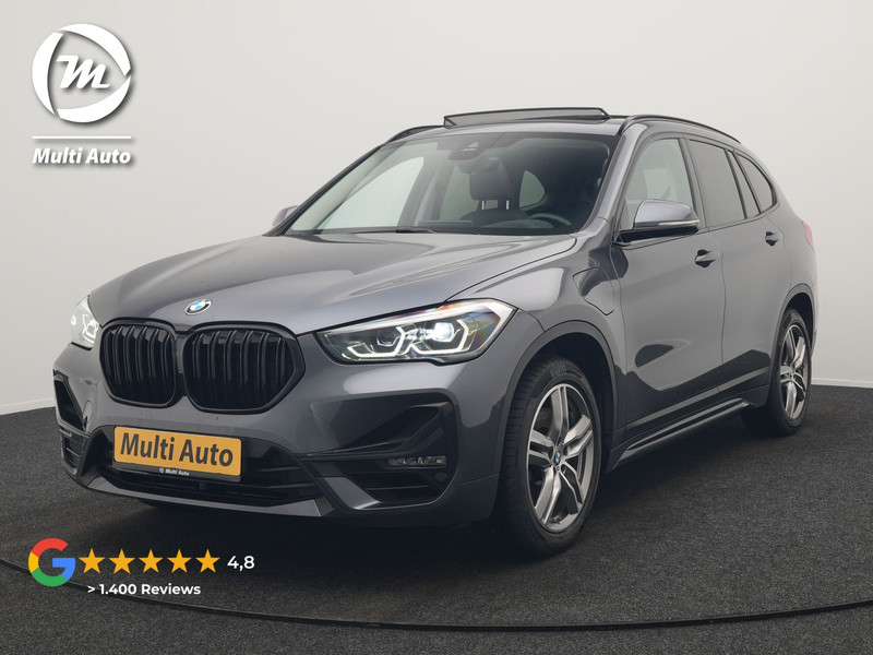 BMW X1 xDrive25e Sportline Plug in Hybrid 222pk Dealer O.H PHEV | Trekhaak Afn. | Panodak | Head Up | Lederen Sportstoelen Memory & Verwarmd | Camera | Apple Carplay | Keyless | Sfeerverlichting | Navigatie | DAB |