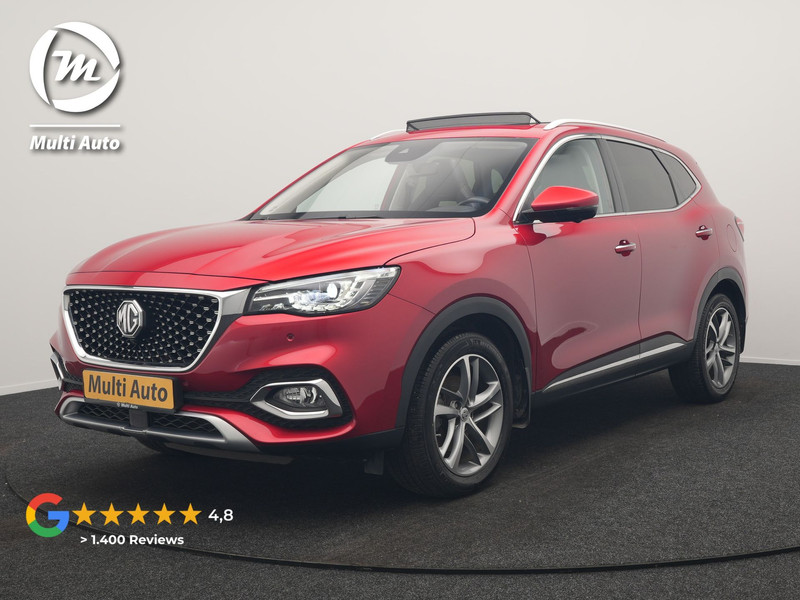 MG EHS 1.5 TGDI Luxury PHEV 258pk Dealer O.H | Trekhaak | Panodak | 360 Camera | Adaptive Cruise | Lederen Sportstoelen Verwarmd | Keyless | Pilot Assist | Blis | Apple Carplay | Virtual | Navigatie | DAB+ | Plug In Hybrid |
