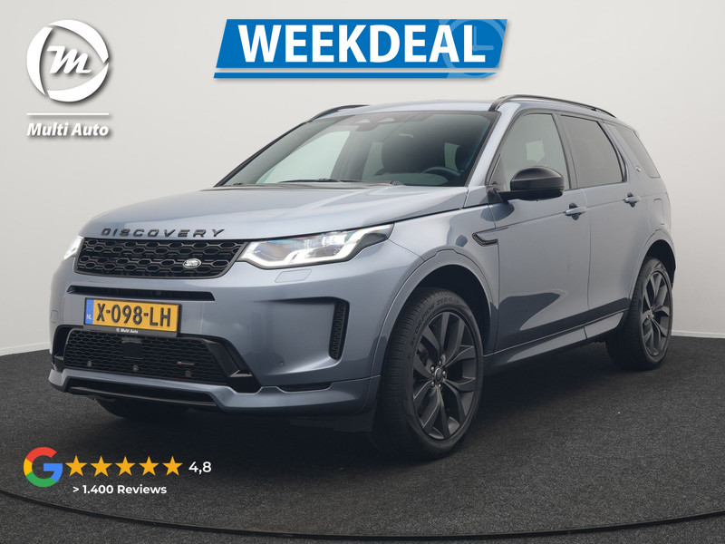 Land Rover Discovery Sport P300e R-Dynamic HSE PHEV 300pk Dealer O.H. | Trekhaak Afn. |  Adaptive Cruise | Camera | Meridian Audio | Alcantara Sportstoelen Memory & Verwarmd | Stuur Verwarmd | Apple Carplay | Keyless | Blis | Navigatie | DAB | Plug In Hybrid