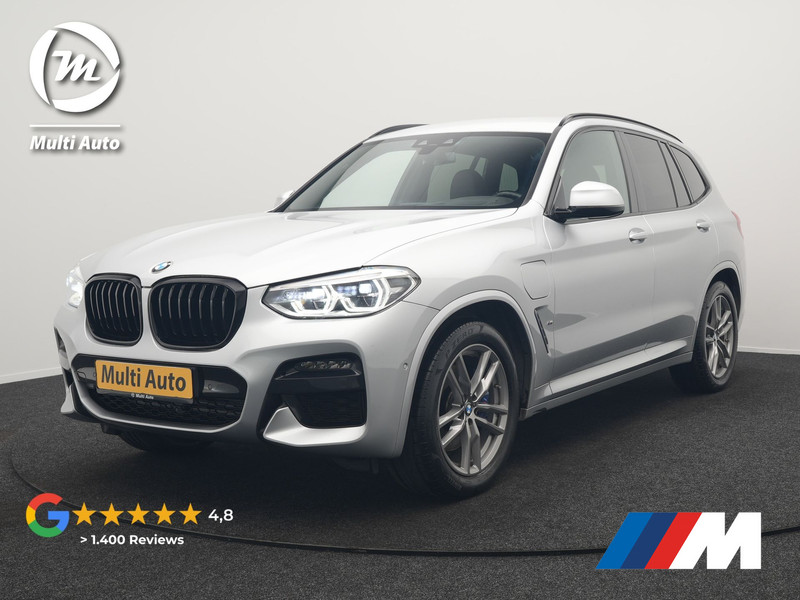 BMW X3 xDrive30e M Sport PHEV 293pk Dealer O.H. | Trekhaak Af Fabriek | Head Up | Sportstoelen Verwarmd | Apple Carplay | Keyless | Blis | Sfeerverlichting | Virtual | Navigatie | DAB | Plug In Hybrid