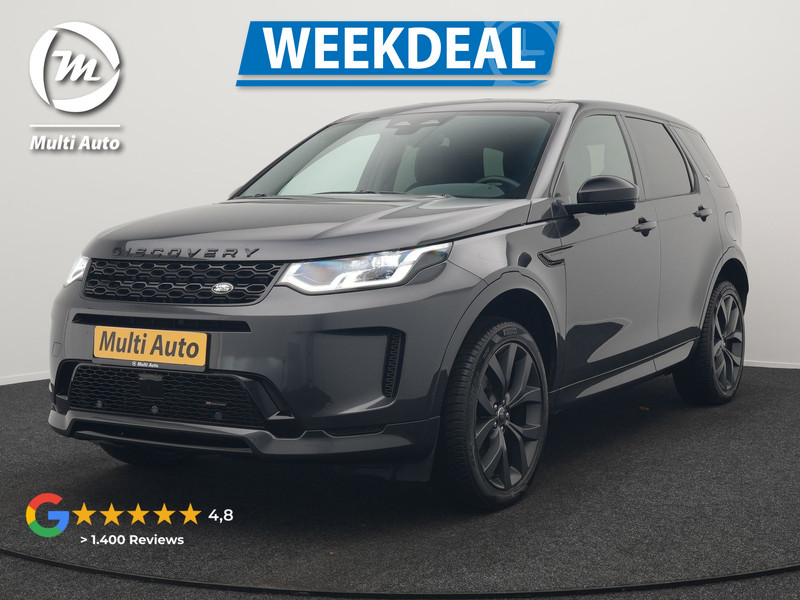 Land Rover Discovery Sport P300e R-Dynamic PHEV 300pk Dealer O.H. | Adaptive Cruise | Trekhaak Afn. | Camera | Lederen Sportstoelen Memory & Verwarmd | Apple Carplay | Keyless | Blis | Stuur Verwarmd | Navigatie | DAB | 20"L.M | Plug In Hybrid