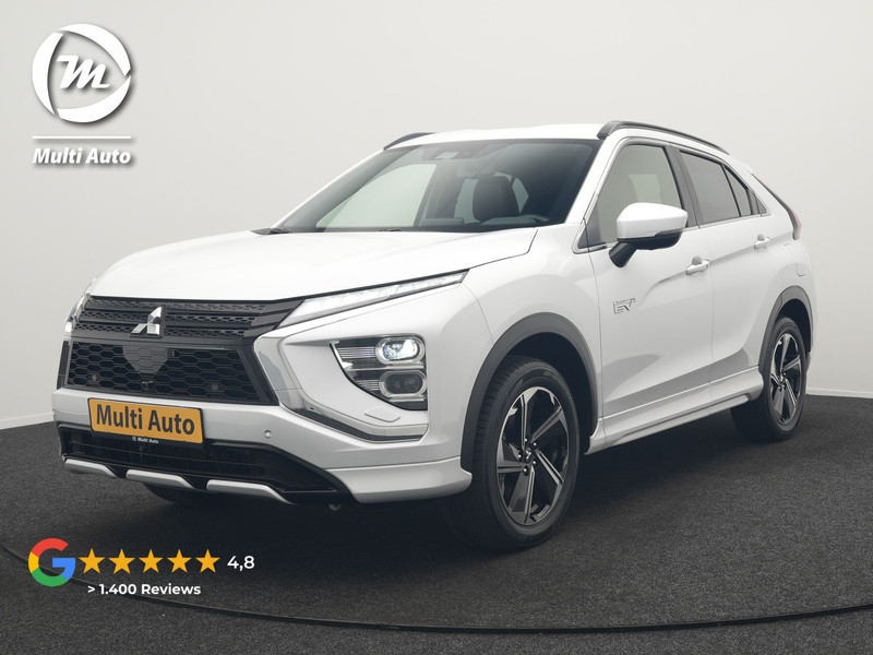 Mitsubishi Eclipse Cross 2.4 Intense+ PHEV 188pk Dealer O.H. | Trekhaak Afn. | Adaptive Cruise | 360 Camera | Alcantara Sportstoelen & Stuur Verwarmd | Navigatie Via TomTom | Keyless | Blis | Apple Carplay | DAB | Plug In Hybr