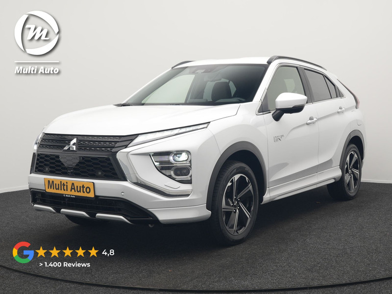Mitsubishi Eclipse Cross 2.4 Intense+ PHEV 188pk Dealer O.H. | Trekhaak Afn. | 360 Camera | Adaptive Cruise | Alcantara Sportstoelen Verwarmd | Apple Carplay | Keyless | Stuur Verwarmd | Navigatie | Blis | DAB | Plug In Hybr