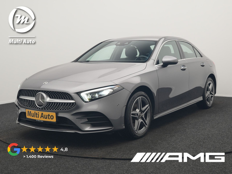 Mercedes-Benz A-Klasse 250 e AMG Line PHEV 218pk Dealer O.H. | Adaptive Cruise | Multi Beam LED | Camera | Sfeerverlichting | Lederen Sportstoelen Verwarmd | Widescreen Navi | Apple Carplay | Keyless | Blis | Navigatie | DAB | Plug In Hybrid |
