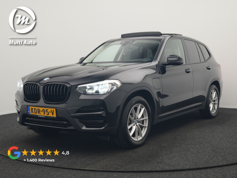BMW X3 xDrive30e Sportline PHEV 293pk Dealer O.H | Trekhaak Af Fabriek | Panodak | Head Up | Sportstoelen Verwarmd | Sfeerverlichting | Keyless | Apple Carplay | LED Koplampen | Blis | Navigatie | DAB | Cruise Control | Plug In Hybrid |