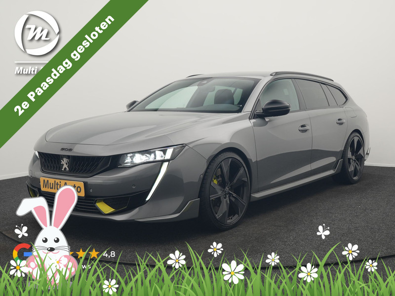 Peugeot 508 SW PSE 360pk PHEV Dealer O.H | Adaptive Cruise | 360 Camera | Alcantara Sportstoelen Massage & Memory | Nachtzicht |  Focal Sound | 20"L.M | Keyless | BLIS | Apple Carplay | Plug In Hybrid