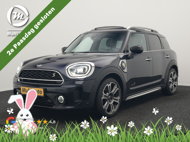 MINI Countryman 1.5 Cooper S E ALL4 MINI Yours PHEV 220pk Dealer O.H | Panodak | Adaptive Cruise | Head Up | Lederen Sportstoelen Verwarmd | 19"L.M | Camera | Sfeerverlichting | Keyless | Apple Carplay | Plug In Hybrid