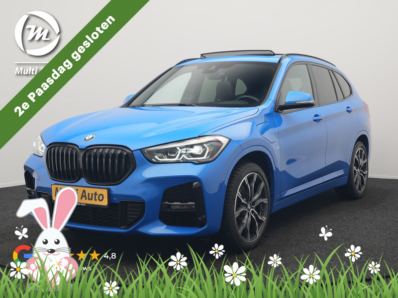 BMW X1 xDrive25e M Sport PHEV 221pk Dealer O.H | Trekhaak Afn. | Panodak | Camera | Sportstoelen & Sportstuur Verwarmd | Hifi Audio | Cruise Control | Sfeerverlichting | Navigatie | DAB | 19"L.M | Plug In Hybrid |