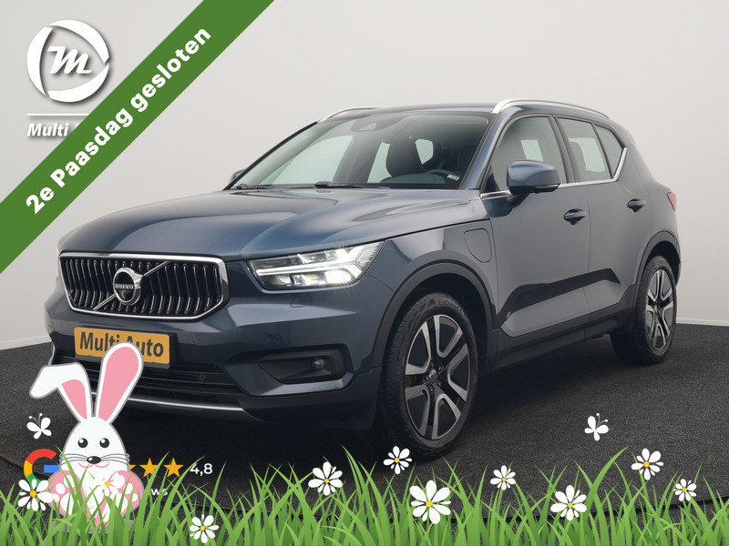 Volvo XC40 T4 Recharge Inscription 211pk PHEV Dealer O.H. | Trekhaak Af Fabriek | Adaptive Cruise | 360 Camera | Lederen Sportstoelen Memory & Verwarmd | Stuur Verwarmd | Apple Carplay | Keyless | Blis | Navigatie | DAB | Plug In Hybrid