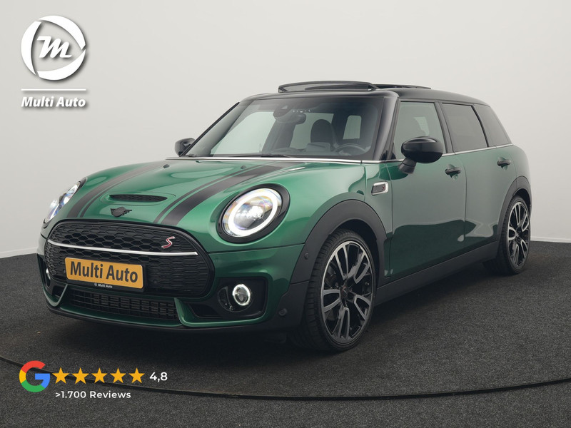MINI Mini Clubman 2.0 Cooper S John Cooper Works FACELIFT 179pk Dealer O.H | Panodak | Adaptive Cruise | Alcantara JCW Sportstoelen | Head Up | Harman Kardon | 19"L.M | Trekhaak Afn. | Camera | Keyless |