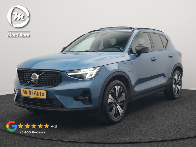Volvo XC40 T5 Ultimate Dark PHEV 263pk Dealer O.H. | Panodak | Adaptive Cruise | 360 Camera | Harman / Kardon | Alcantara Sportstoelen Memory & Verwarmd | Stuur Verwarmd | Apple Carplay | Keyless | Virtual | Navigatie | DAB | Plug In Hybrid