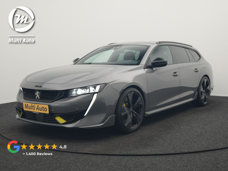 Peugeot 508 SW PSE 360pk PHEV Dealer O.H | Adaptive Cruise | 360 Camera | Alcantara Sportstoelen Massage & Memory | Nachtzicht |  Focal Sound | 20"L.M | Keyless | BLIS | Apple Carplay | Plug In Hybrid