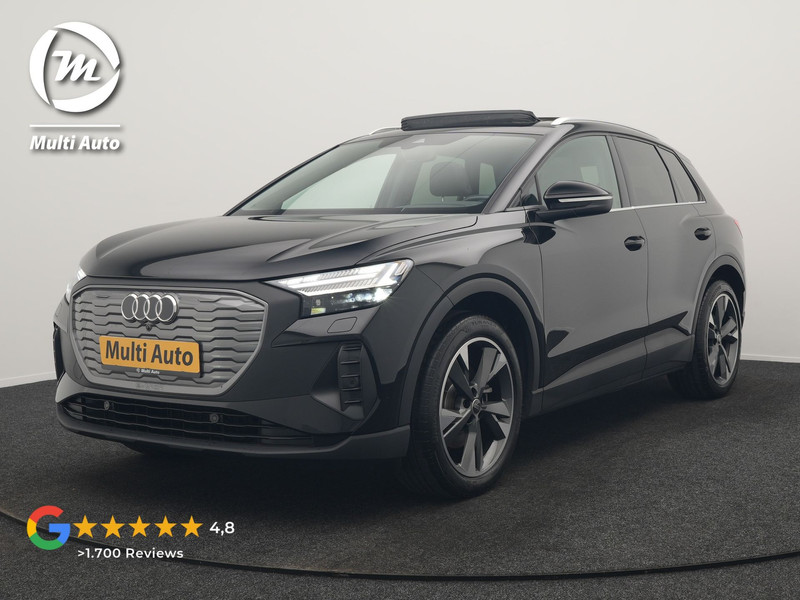 Audi Q4 E-Tron 35 Advanced edition 55 kWh 170pk Dealer O.H. | Panodak | Head Up | Matrix LED | Sonos Audio | Voorstoelen Verwarmd | Apple Carplay | Navigatie | Virtual Cockpit Plus | DAB | 20"L.M | Cruise Control |