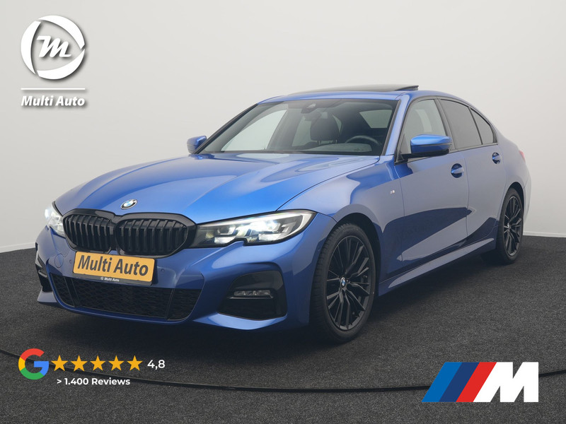 BMW 3-serie 318i M Sport Shadow 156pk Dealer O.H | Panodak | Alcantara Sportstoelen Verwarmd | Camera & Parkassist | Keyless | Hifi Audio | Apple Carplay | 18"L.M | Sfeerverlichting |