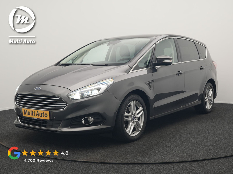 Ford S-Max 2.0 Titanium 7 Persoons 241pk Dealer O.H. | 360 Camera | Stoelen & Stuur Verwarmd | LED Koplampen | Keyless | Apple Carplay | Navigatie | DAB | Cruise Control | Sfeerverlichting |