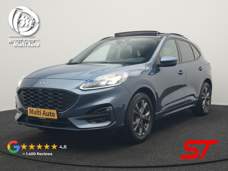 Ford Kuga 1.5 EcoBoost ST-Line X 150pk Dealer O.H. 1800kg Trekgewicht | Panodak | Adaptive Cruise | 360 Camera | Bang & Olufsen | Alcantara Sportstoelen & Stuur Verwarmd | Apple Carplay | Keyless | Blis | Navigatie | DAB |