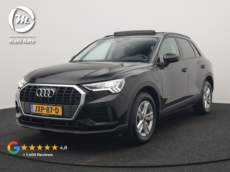 Audi Q3 45 TFSI e PHEV 245pk Dealer O.H. | Trekhaak Af Fabriek | Panodak | Camera | Alcantara Sportstoelen Verwarmd | Apple Carplay | Keyless | Blis | LED Koplampen | Virtual | Navigatie | DAB | Plug In Hybrid |