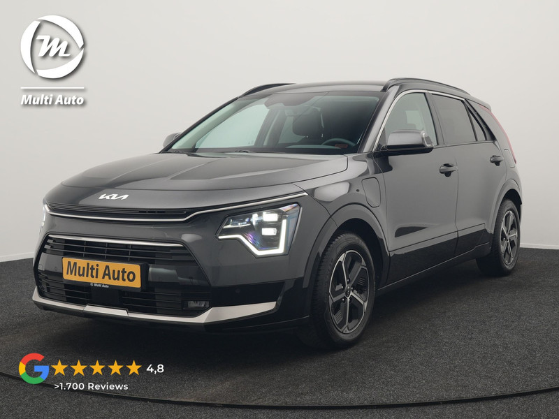Kia Niro 1.6 GDi DynamicLine PHEV 182pk Dealer O.H. | Adaptive Cruise | Camera | Sportstoelen & Stuur Verwarmd | Sfeerverlichting | Apple Carplay | Keyless | Blis | Navigatie | DAB | LED Koplampen | Virtual | Plug In Hybrid |