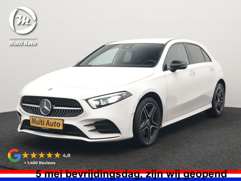Mercedes-Benz A-Klasse 250 e AMG Line PHEV 218pk Dealer O.H. | Widescreen Navi | Camera | Alcantara Sportstoelen Verwarmd | Keyless | Sfeerverlichting | Cruise Control | Virtual | DAB | 18"L.M | Plug In Hybrid