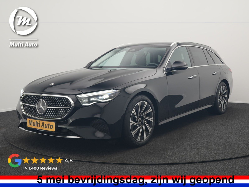 Mercedes-Benz E-klasse Estate 300 e Luxury Line PHEV 313pk SOH 97.3%  Dealer O.H | Trekhaak af Fabriek | Lederen Comfortzetels Memory | Adaptive Cruise | Burmester 4D | Digital LED | 360 Camera | Keyless | Sfeerverlichting | Plug In Hybrid
