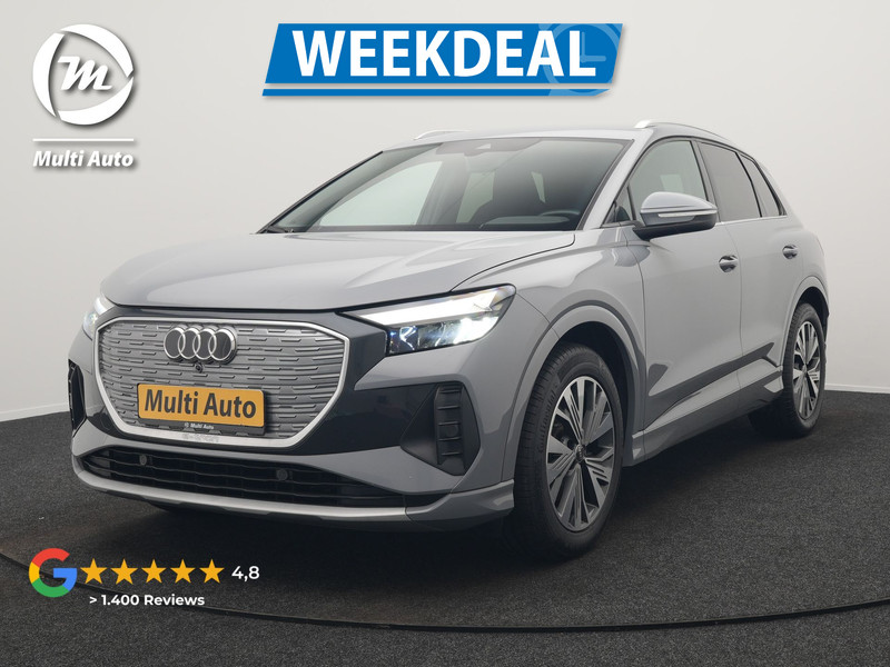 Audi Q4 E-Tron 35 Edition 55 kWh 170pk Dealer O.H. | Sportstoelen Verwarmd | Navigatie Full Map | Virtual Cockpit | DAB |