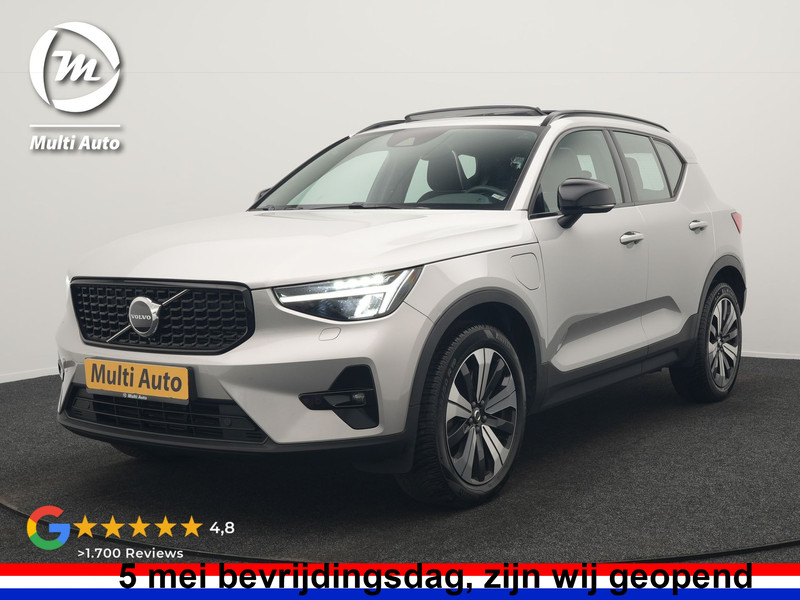 Volvo XC40 T5 Ultimate Dark PHEV 262pk Dealer O.H. | Trekhaak Af Fabriek | Panodak | Camera | Harman / Kardon | Alcantara Sportstoelen Memory & Verwarmd | Apple Carplay | Navigatie | Stuur Verwarmd | Keyless | DAB | Virtual | 19"L.M |