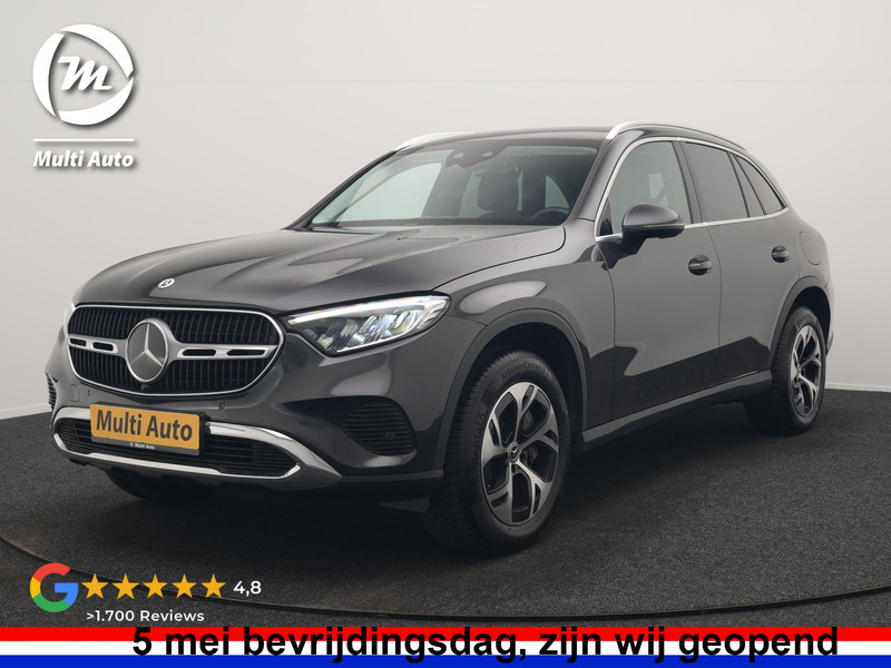 Mercedes-Benz GLC-Klasse 300e 4MATIC Luxury Line 313pk Dealer O.H. | Trekhaak Af Fabriek | Adaptive Cruise | Camera | Lederen Sportstoelen Memory & Verwarmd | Sfeerverlichting | Blis | Stuur Verwarmd | Navigatie | DAB | Plug In Hybrid |