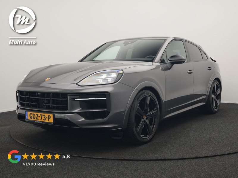 Porsche Cayenne Coupé 3.0 E-Hybrid PHEV | MY 2024 Facelift | | Trekhaak Af Fabriek | Panodak | Luchtvering | Sportuitlaat | PDLS+ | Sport Chrono | InnoDrive Adaptive Cruise | SportDesign | Head up | Soft Close | 22"L.M | 360 Camera | Plug In Hybrid