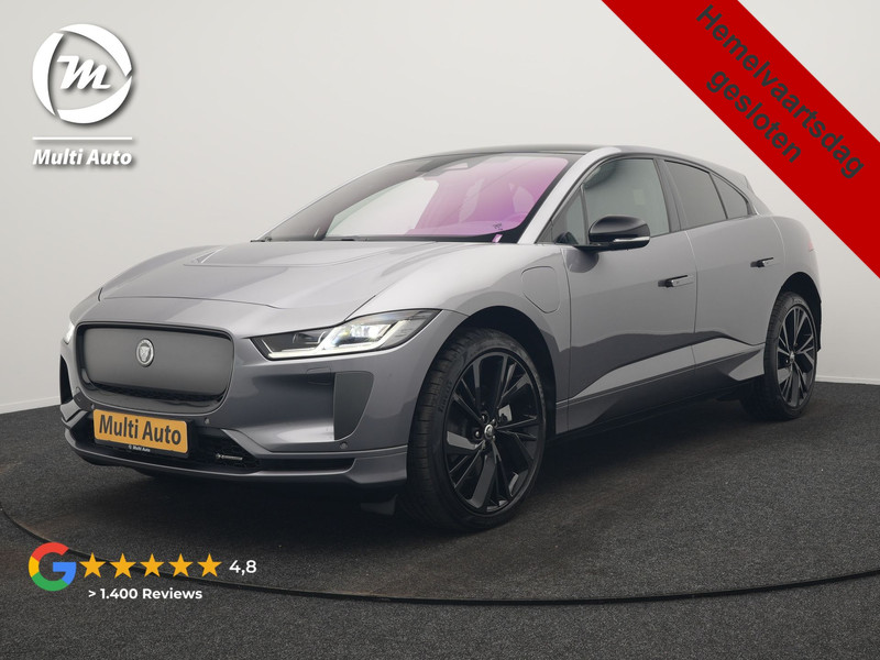 Jaguar I-PACE EV400 R-Dynamic 90kWh HSE FACELIFT MODEL INCL BTW | Luchtvering | Panodak | Adaptive Cruise | Lederen Kuipstoelen Memory & Ventilatie | Alcantara Hemel |  22"L.M | Head Up | Meridian Sound | Keyless | Apple Carplay |