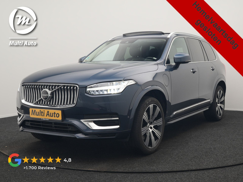 Volvo XC90 T8 Recharge AWD Inscription PHEV 395pk Dealer O.H | Panodak | Head Up | Adaptive Cruise | Lederen Sportstoelen Memory & Verwarmd | Harman / Kardon | 360 Camera | Blis | Apple Carplay | Keyless | Navigatie | Virtual | 21" L.M | DAB | Plug In Hybrid |