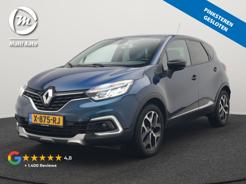 Renault Captur 1.2 TCe Intens Automaat 120pk | Trekhaak | Camera | LED Koplampen | Stoelverwarming | Keyless | Cruise Control | Navigatie | DAB |